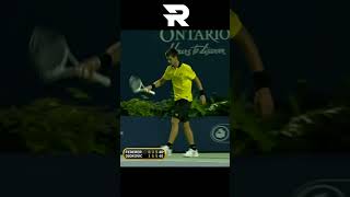 Djokovic Destroys Racquet & Federer Shouts "COME ON!" 😂