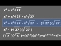 rationalizing denominators practice problem 02