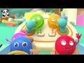 learn colors with five little candies color song nursery rhymes kids songs babybus