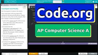 Code.org Lesson 5.1 Overriding Methods | Tutorial with Answers | CSA Unit 7