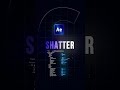 Master the Shatter Effect in After Effects | Step-by-Step Tutorial