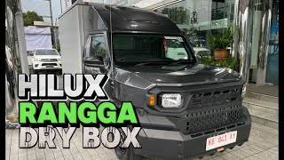 Review Singkat 😁 Toyota HILUX RANGGA DRY BOX #ToyotaHiluxRangga