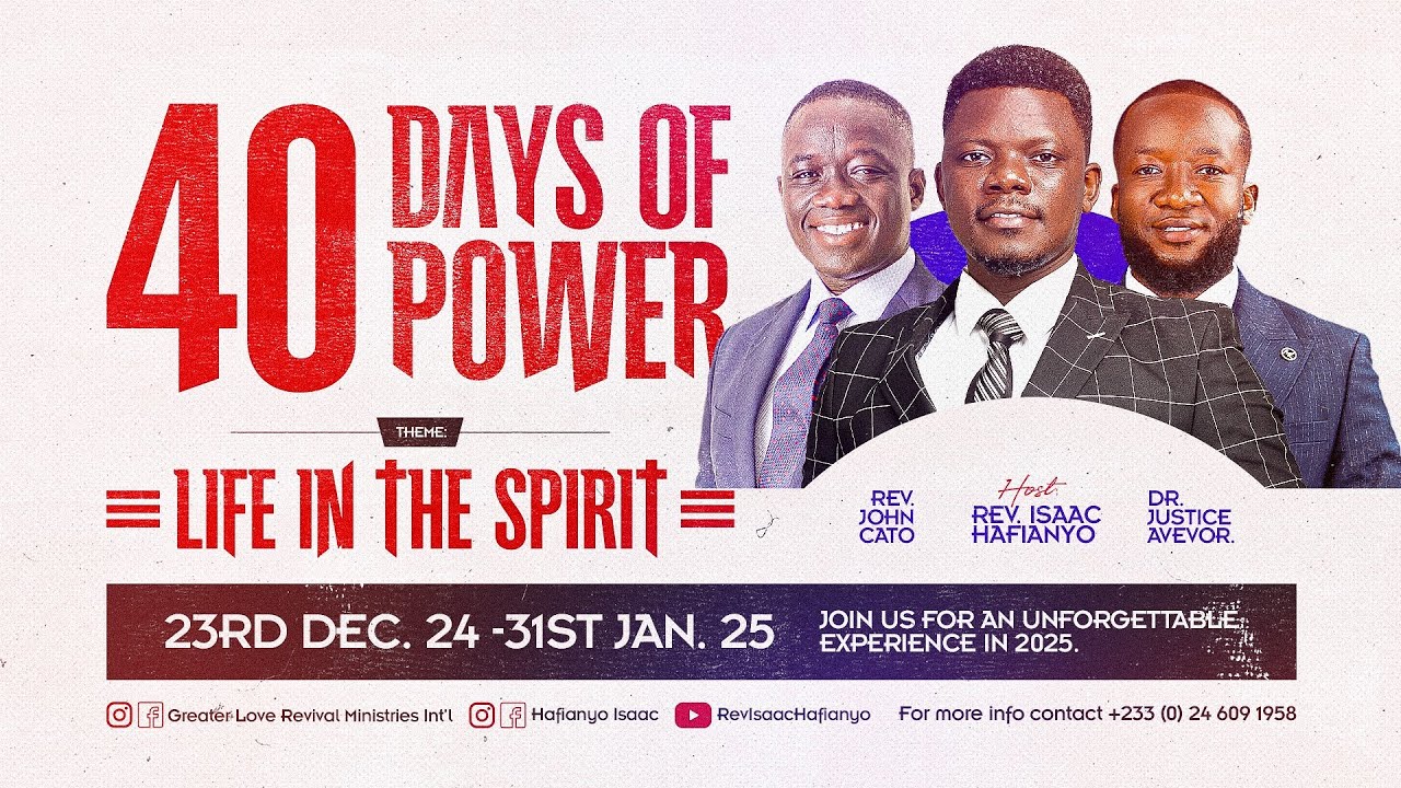 40 Days Of Power Day 13 Youtube