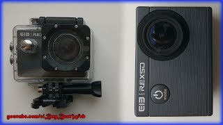 Elephone REXSO Explorer X - экшн камера 4k 30fps / 60fps 1080p.