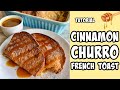 Churro French Toast recipe tutorial #Shorts