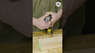 How to Make Your Hole Depth More Consistent #shorts #handyman