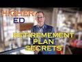 Higher Ed Retirement Secrets: Maximize Your Plan (Free Tips!)