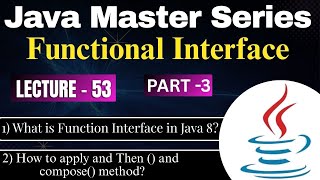 #53 Functional Interface in Java Part-3 | What is Functional Interface in Java8? Tpoint Tech