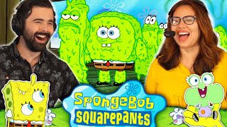 We Watched SPONGEBOB SEASON 5 EPISODE 3 AND 4 For the FIRST TIME!! FUNGUS AMONG US