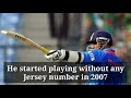 why virender sehwag wearing numbeless jersey after using different jersey number