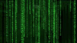 The Matrix raining code in Python & OpenGL