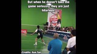 Lin Dan Funny FAIL!