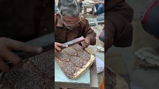 Wood block carving, Jaipur, India