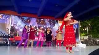 Kashmiri Pandits Australia (KPA) performing Bumbroo in Queensland India Day Fair 2014