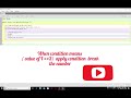 Break statement in Java programming.