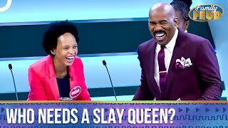 Steve Learns About Gold Diggers | Family Feud