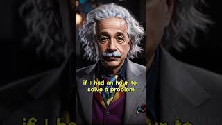 Einstein's genius answer to interviewers question