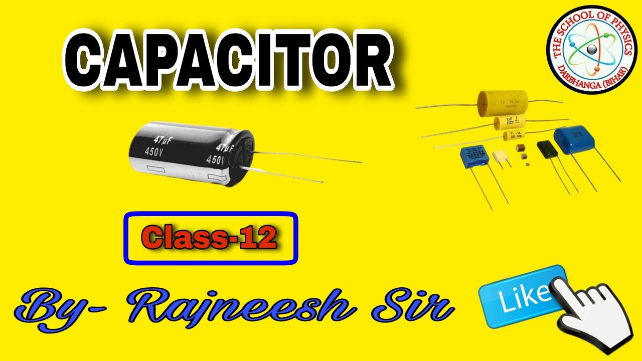 Energy Of Capacitor Class 12 Youtube