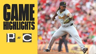 Luis Ortiz Tallies 7 Strikeouts in Pirates Win | Pirates vs. Reds Highlights (6/25/24)