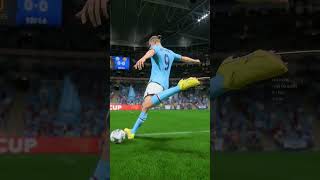 FIFA 23 PS5 Gameplay - Erling Haaland Best PowerShot Goal |Man united vs Mancity