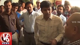 Collector Krishna Bhaskar Inspection In Govt Hospital | Rajanna Sircilla District | V6 News