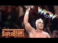 Sting wins the WCW World Heavyweight Championship by beating Lex Luger - SuperBrawl II 1992