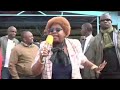 ruto must go gathoni wamuchomba roars in nyandarua after teargas was thrown at her