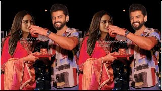 Sonakshi Sinha Celebrates First Karwa Chauth with husband Zaheer Iqbal