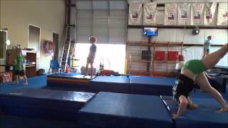 Flips at Drylands (diving)