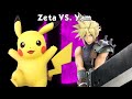 Zeta Vs. Yam in Super Smash Bros. Ultimate Online