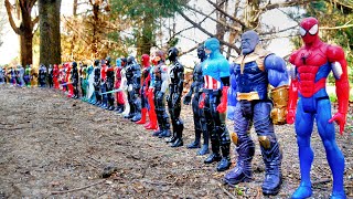 99 BRAVE SUPERHEROES! Spider-Man, Hulk, Marvel Avengers, DC Justice League, TMNT, Power Rangers Thor
