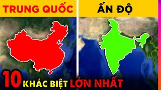 10 Khác Biệt Lớn Nhất giữa Trung Quốc và Ấn Độ Đầy Đủ Nhất | Ghiền Địa Lý