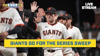 Giants go for the series sweep | KNBR Livestream | 4/24/2024