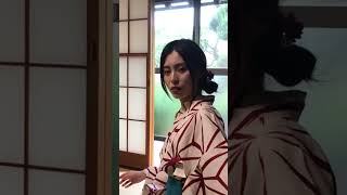 古民家で浴衣撮影 ＃Shorts ＃ポートレート  Shooting a beautiful woman wearing a yukata in an old Japanese house