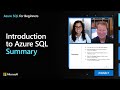 Introduction to Azure SQL – Summary | Azure SQL for beginners (Ep. 11)