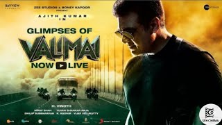 Glimpses of Valimai|Ajith Kumar|Yuvan Shankar Raja|Vinoth|Boney Kapoor|Zee Studio|#4KUHD