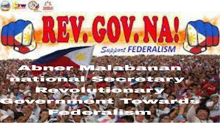 Ano ang adbokasiya ng Revolutionary Government towards Federalism?