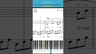 ✅🎹 How to play CANT HELP FALLING IN LOVE - ELVIS PRESLEY  Piano Tutorial + Sheet Music