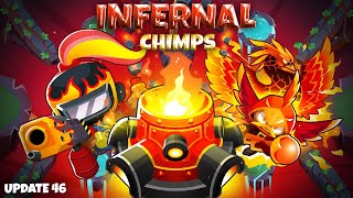 Infernal CHIMPS Black Border Guide: Through the Fire and Flames (BTD6)