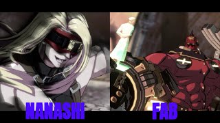 Guilty Gear Strive Nanashi Zato VS FAB Potemkin High Level Gameplay