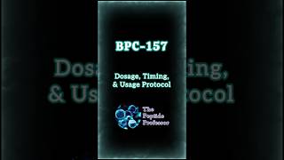How to Use BPC-157 Peptide | Dosage, Timing, and Usage Guidelines #peptides