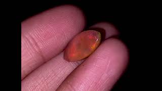 3.85 cts black opal gemstone 107