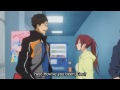 rin s team meet haru s team and gou