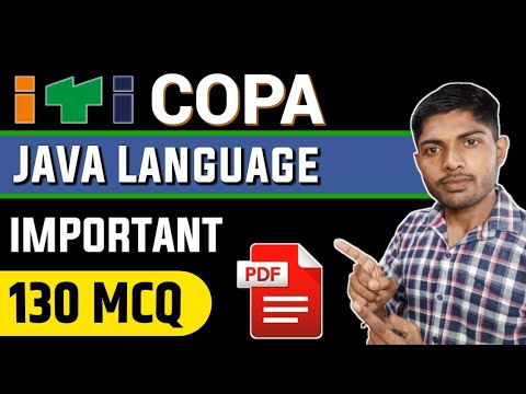 ITI COPA Java MCQ Questions And Answers With PDF Most Important Java ...