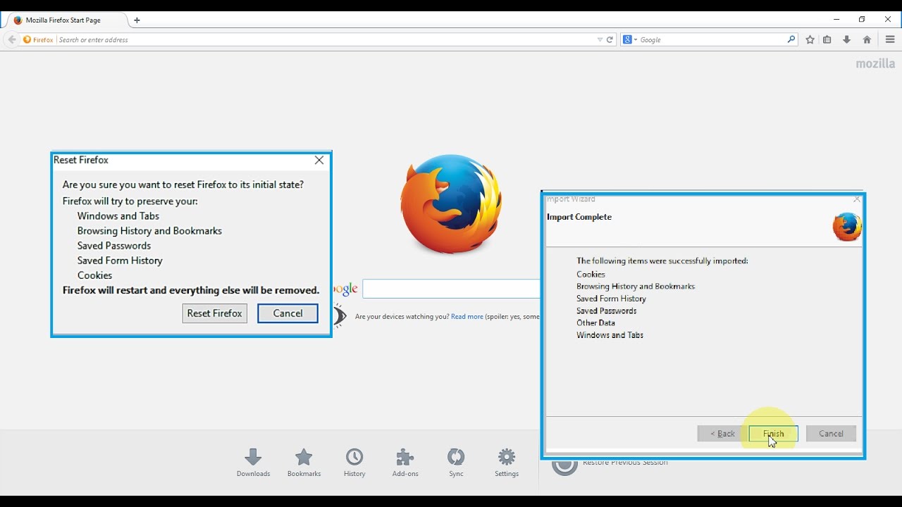 How To Fix All Firefox Browser Errors (Repair & Reset) - YouTube