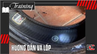 Hướng dẫn vá vỏ xe, mài săm lốp