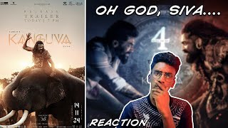 Kanguva Release Trailer REACTION | Suriya | Bobby Deol | Siruthai Siva | Rockstar DSP | Studio Green