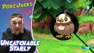 Our Very First Uncatchable Shiny Pokemon   Shiny Uncatchable Starly In BDSP   HD 1080p