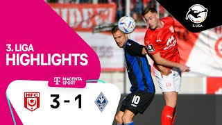 Hallescher FC - SV Waldhof Mannheim | Highlights 3. Liga 22/23