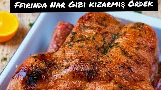 FIRINDA PORTAKALLI PEKİN ÖRDEĞİ/(ÖZEL SOSLU) NAR GİBİ ÖRDEK NASIL PİŞİRİLİR